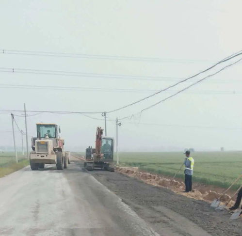 韓廟鎮加速推進鎮域道路建設，構建現代化交通網絡
